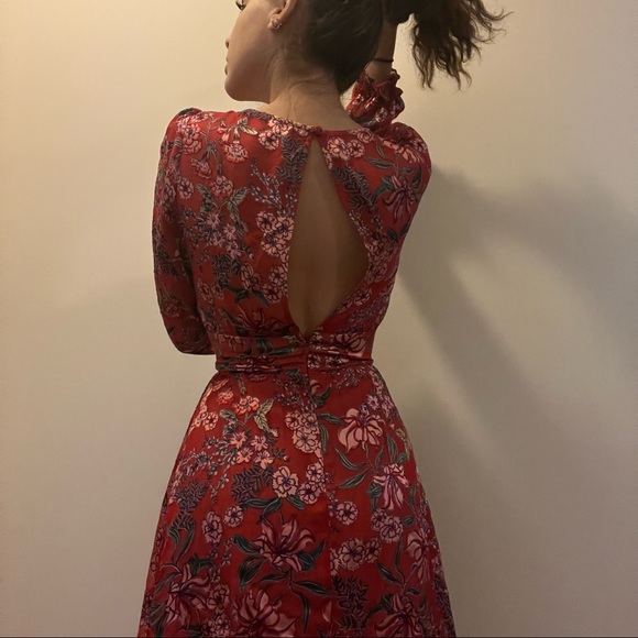 For Love & Lemons x Free People Long Sleeve Floral Dress - Picture 5 of 11